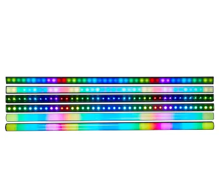 ¿Cómo logra la barra de píxeles LED una sincronización visual perfecta?